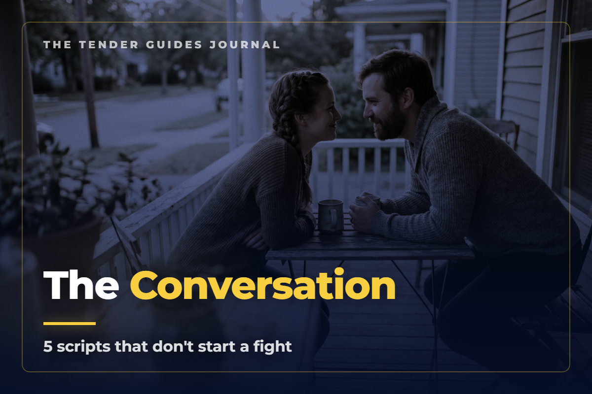 Talking to Your Partner About the Mental Load — The Tender Guides Journal